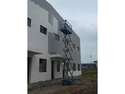 湖南客戶已選購升降機一臺已正式啟用